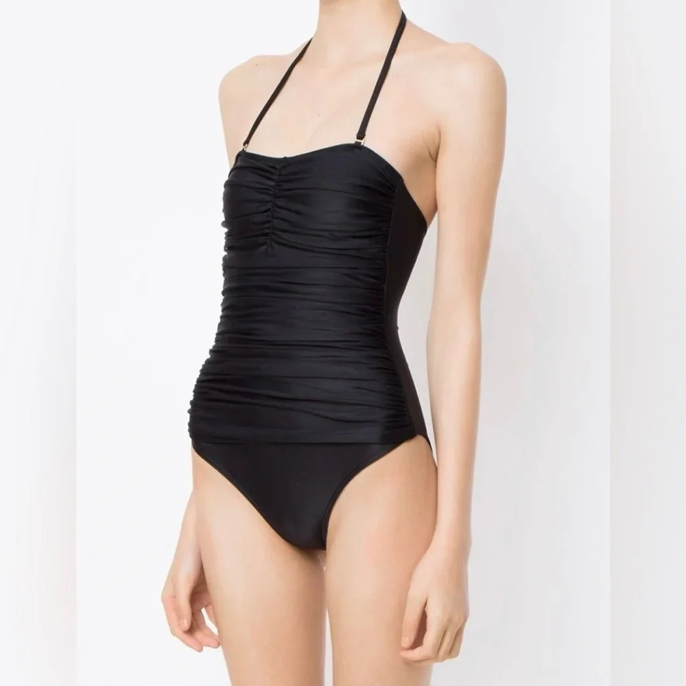 NWT J Crew
Women’s black one piece bathing suit 
Size: XXL